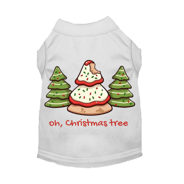 Oh, Christmas Tree Cookie Dog T-Shirt