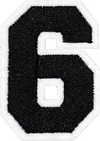 Black 6 Patch
