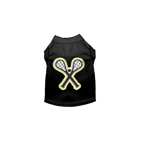 Lacrosse King Dog Shirt