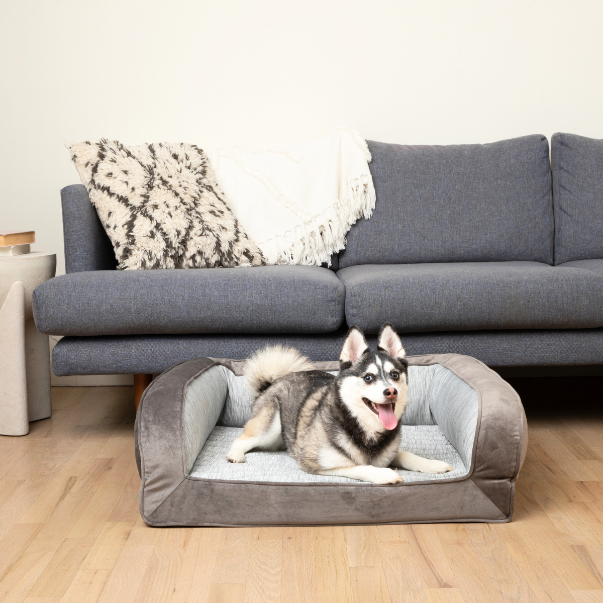 PupChill Cooling Bolster Dog Bed