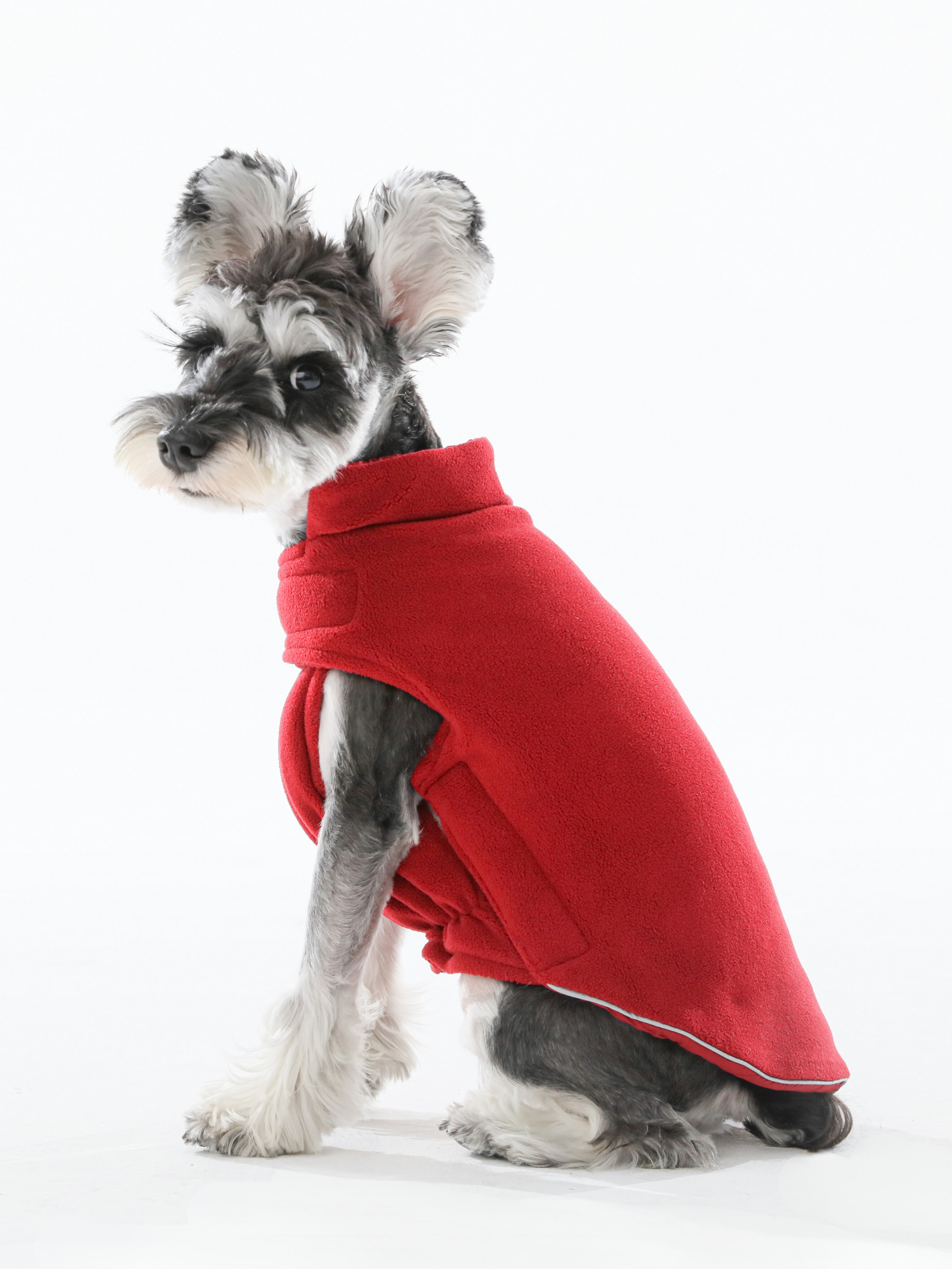 Reversible Dog Vest Jacket-Red