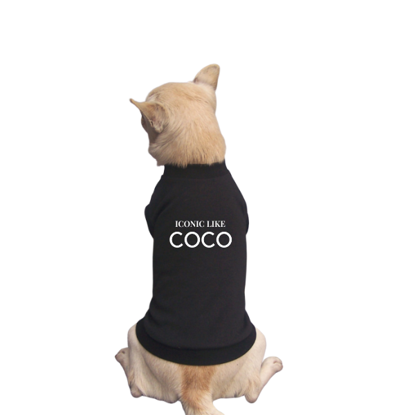 Iconic Like Coco Signature Dog T-Shirt
