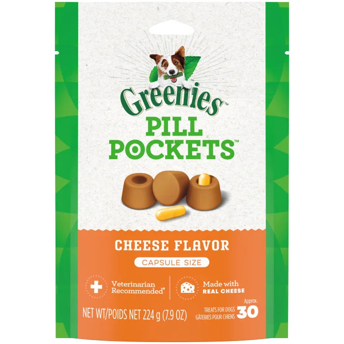 GREENIES Cheese Flavored Capsule Pill Pockets