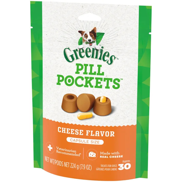 GREENIES Cheese Flavored Capsule Pill Pockets - HT Animal Supply