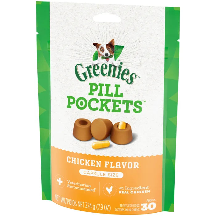 GREENIES Chicken Flavored Capsule Pill Pockets - HT Animal Supply