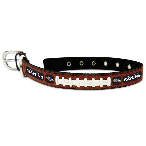 NFL Baltimore Ravens Classic Leather Collar by Gamewear