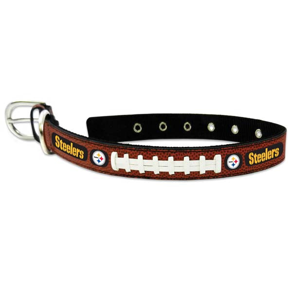 NFL Pittsburgh Steelers Classic Leather Collar by Gamewear