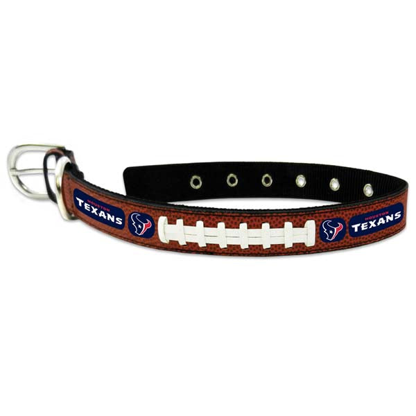 NFL Houston Texans Classic Leather Collar by Gamewear