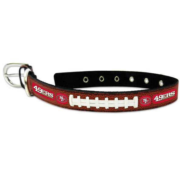NFL San Francisco 49ers Classic Leather Collar by Gamewear