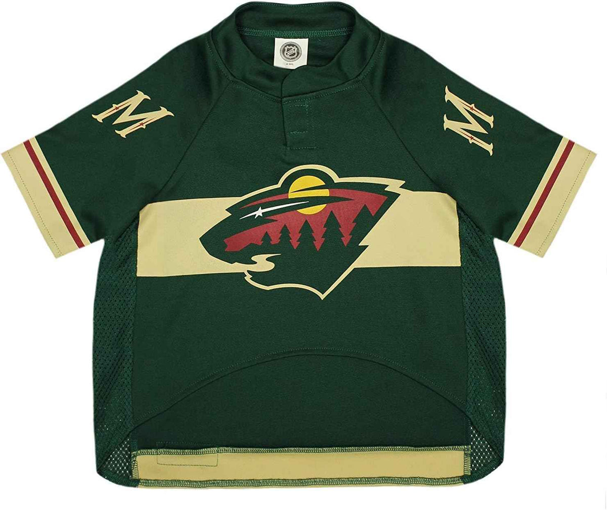 NHL Minnesota Wild Mesh Pet Jersey