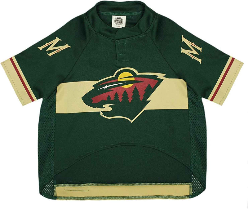 NHL Minnesota Wild Mesh Pet Jersey