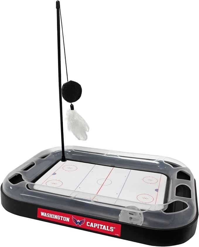 Washington Capitals Hockey Cat Scratcher Toy