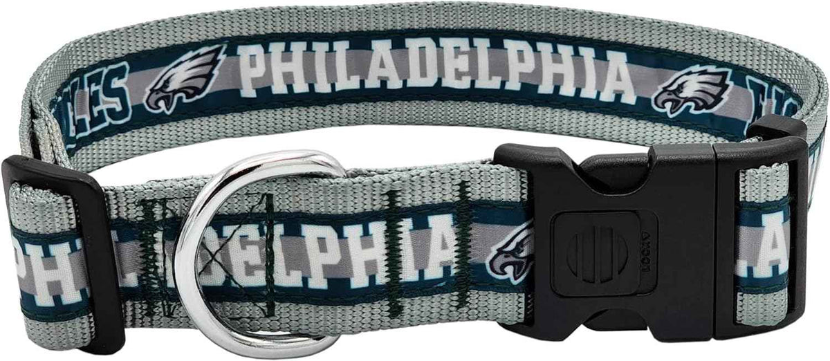 NFL Philadelphia Eagles Woven Dog Collar