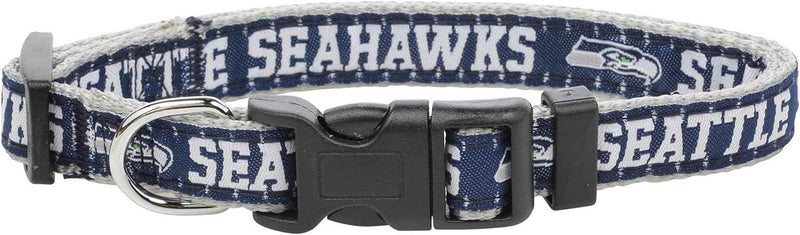 NFL Seattle Seahawks Woven Dog Collar