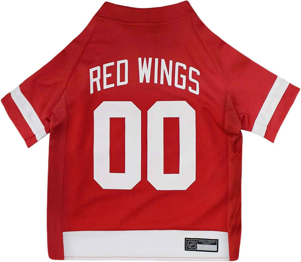 NHL Detroit Red Wings Mesh Pet Jersey