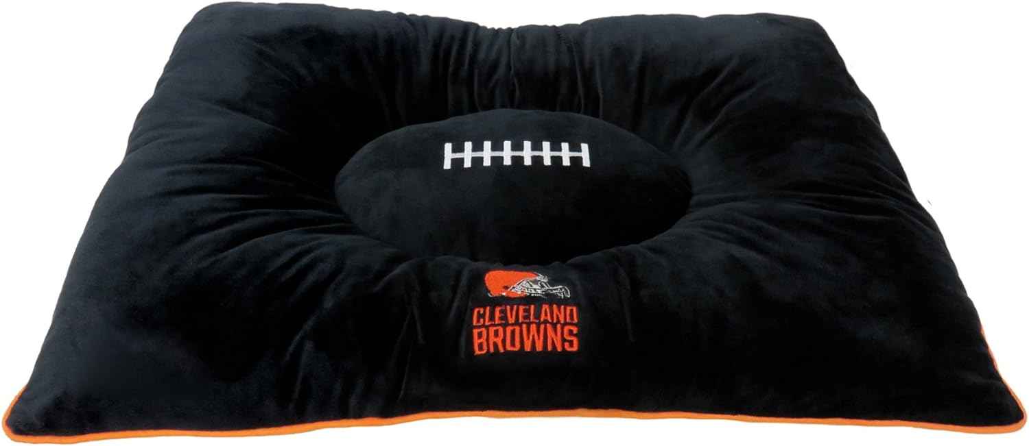 NFL Cleveland Browns Dog Pillow Bed