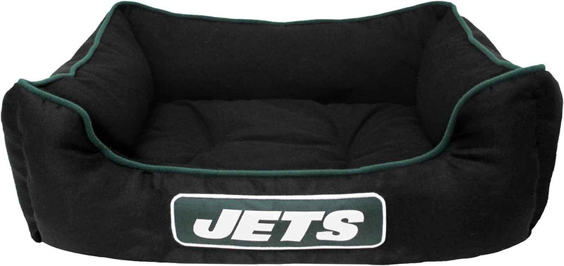 NFL New York Jets Plush Cuddle Dog Bed