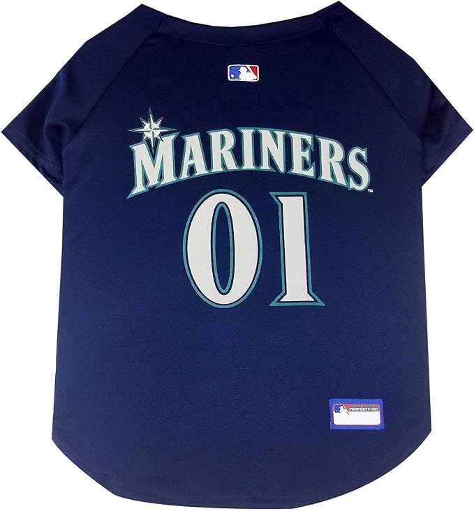 MLB Seattle Mariners Mesh Pet Jersey