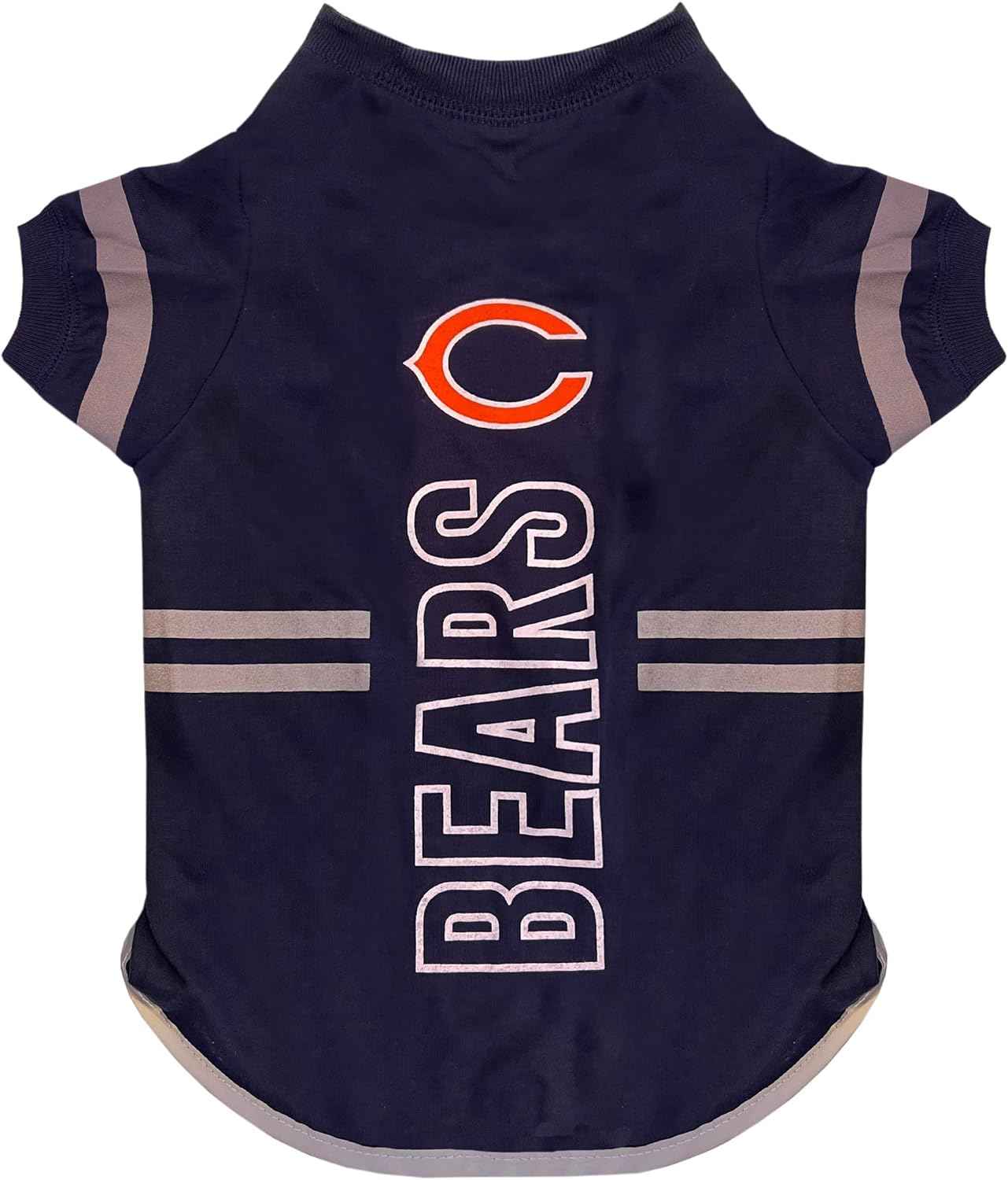 NFL Chicago Bears Reflective Dog T-Shirt