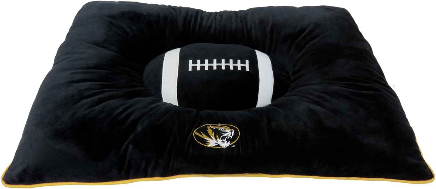 NCAA University of Missouri Tigers Dog Pillow Bed