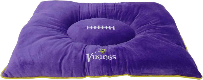 NFL Minnesota Vikings Dog Pillow Bed