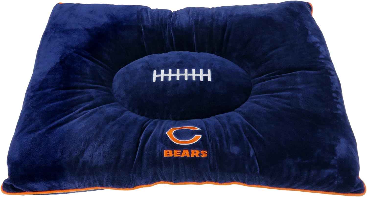NFL Chicago Bears Dog Pillow Bed