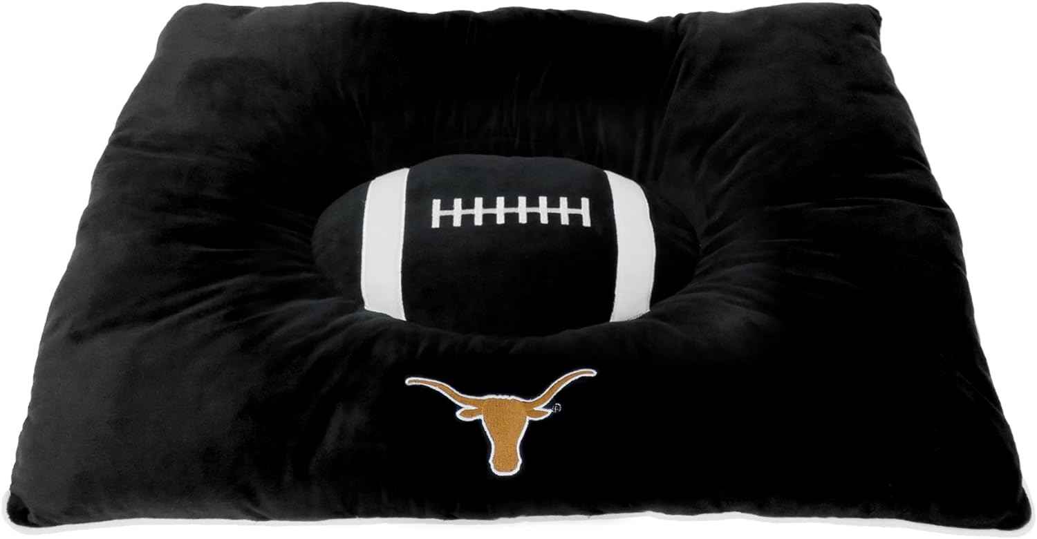 NCAA University of Texas Longhorns Dog Pillow Bed