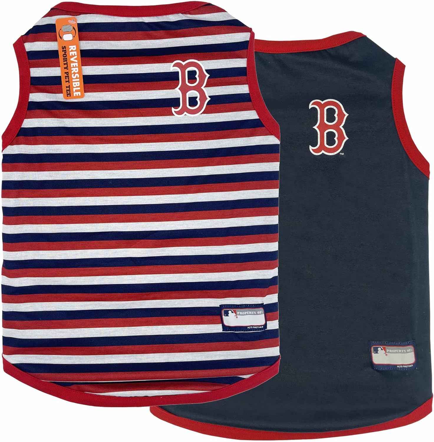 MLB Boston Red Sox Reversible Dog T-Shirt