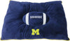 NCAA University of Michigan Wolverines Dog Pillow Bed