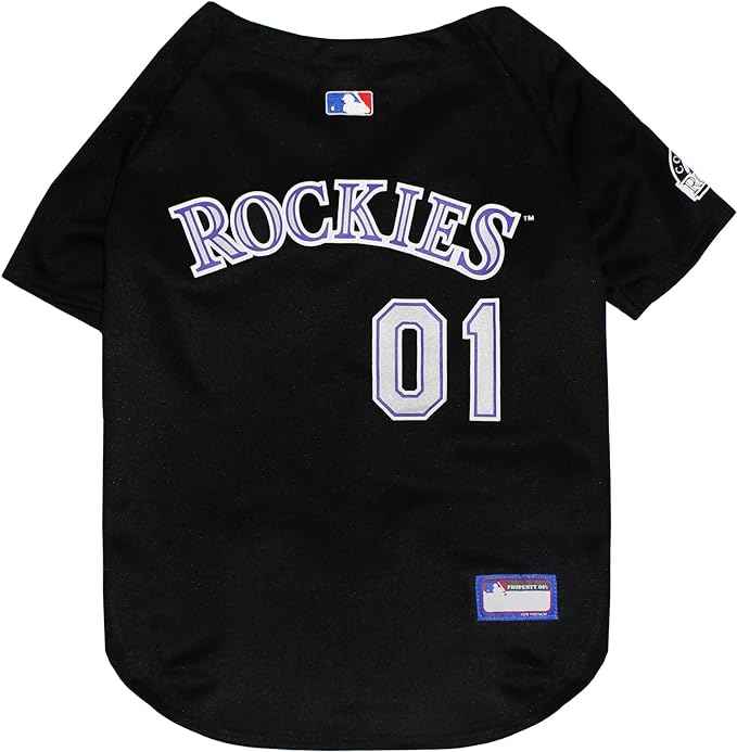 MLB Colorado Rockies Mesh Pet Jersey