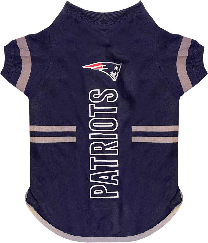 NFL New England Patriots Reflective Dog T-Shirt
