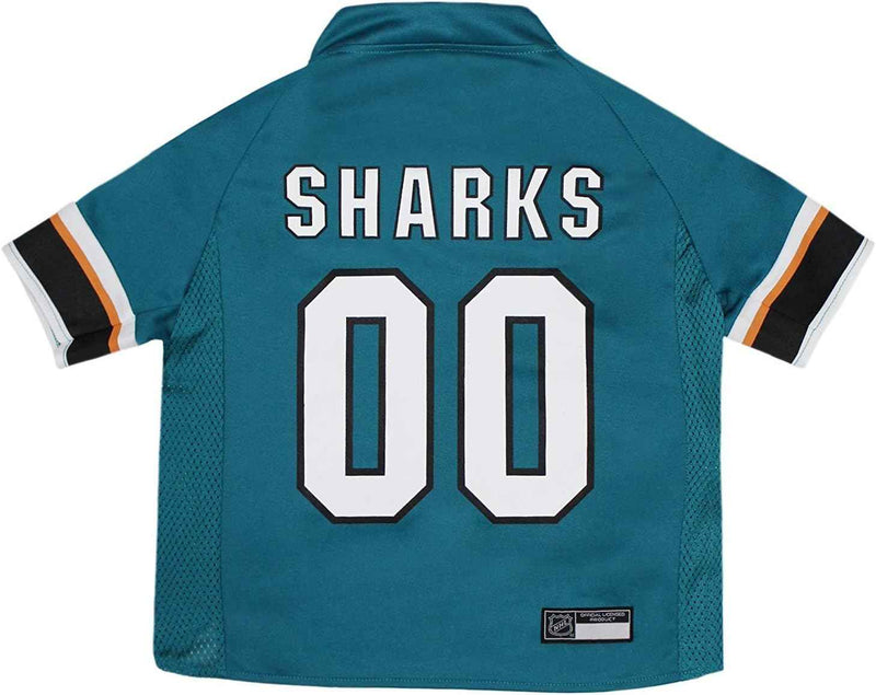 NHL San Jose Sharks Mesh Pet Jersey