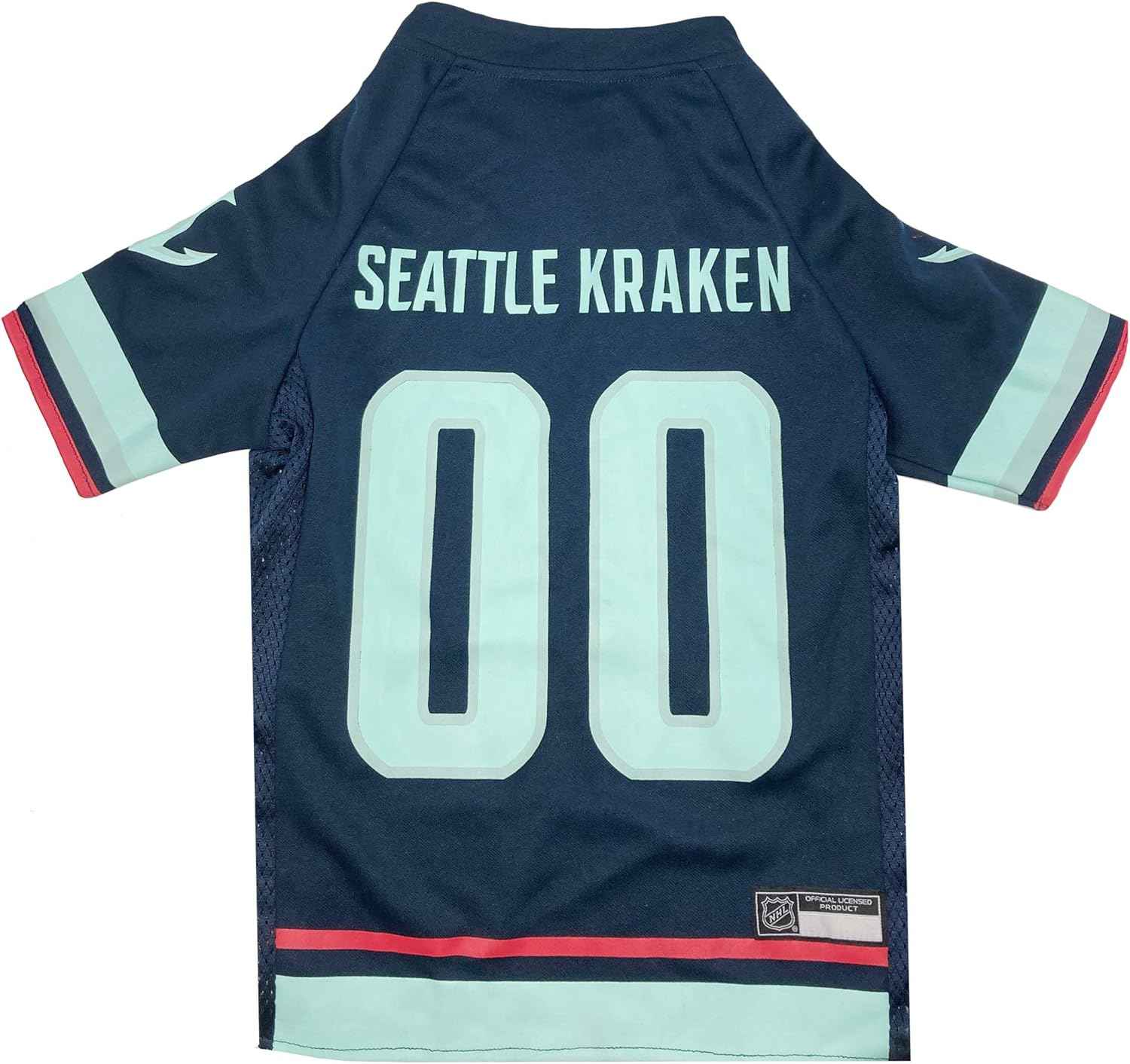 NHL Seattle Kraken Mesh Pet Jersey