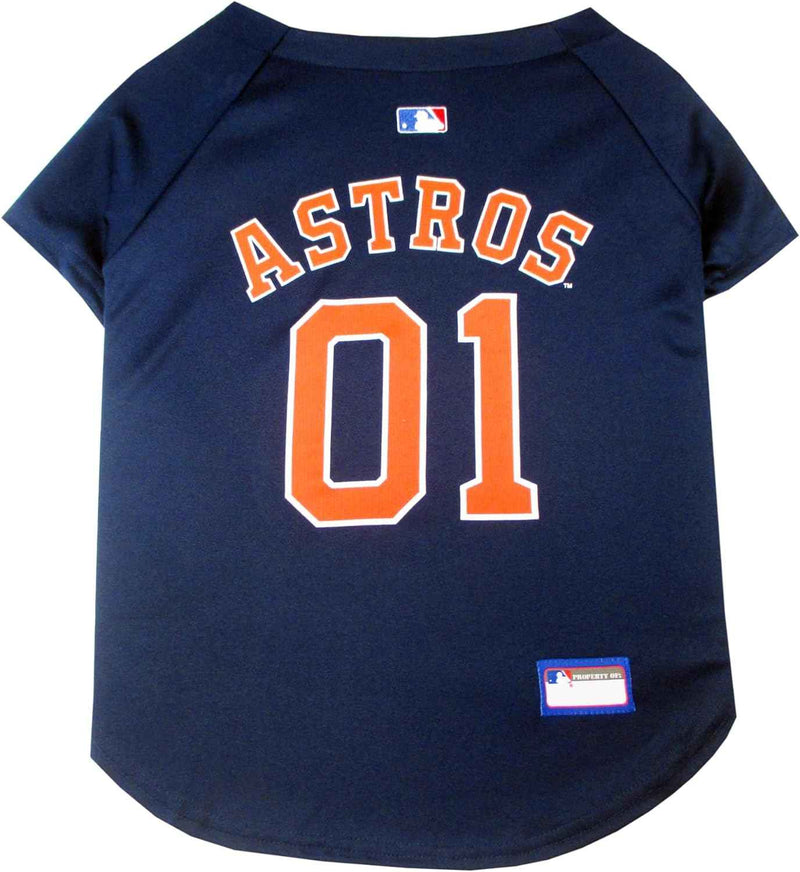 MLB Houston Astros Mesh Pet Jersey