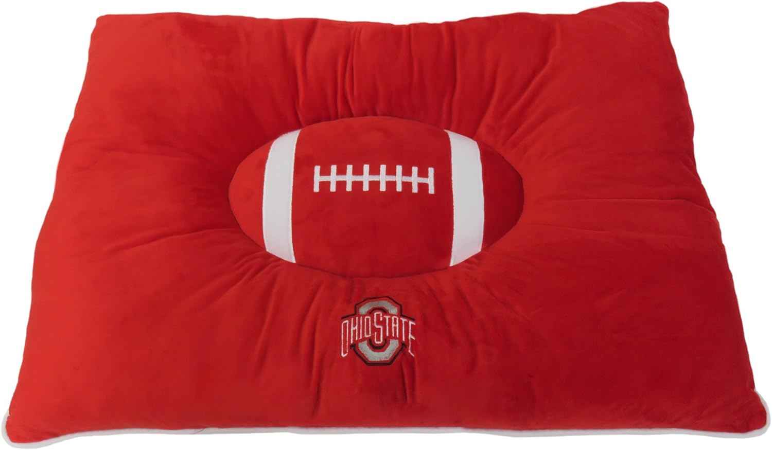 NCAA Ohio State University Buckeyes Dog Pillow Bed