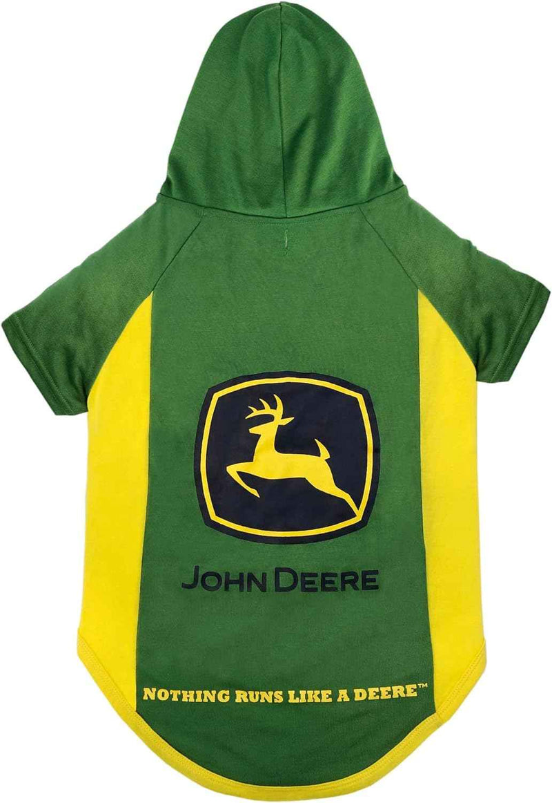 John Deere Hooded Dog T-Shirt