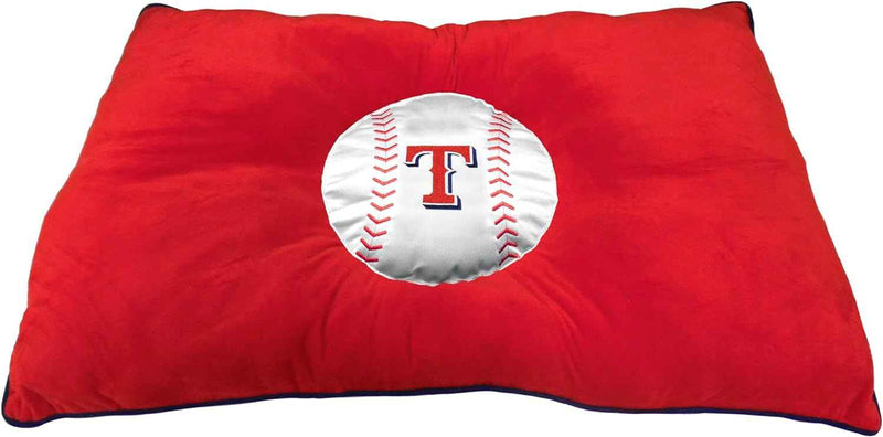 MLB Texas Rangers Dog Pillow Bed