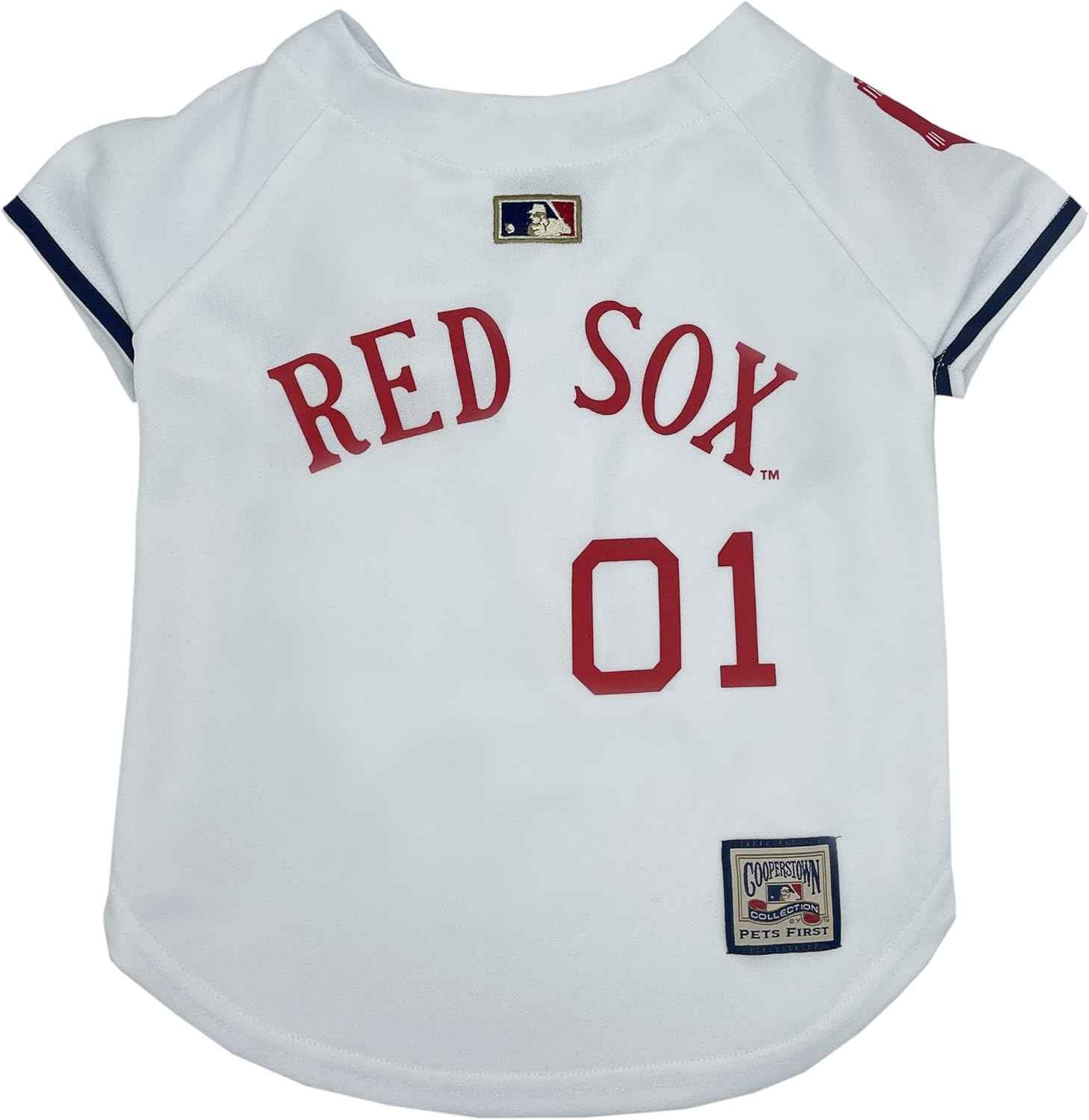 MLB Boston Red Sox Throwback Pet Jersey