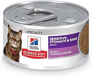 Hills Science Diet Adult Sensitive Stomach & Skin Duck & Vegetable Entree (2.9oz)