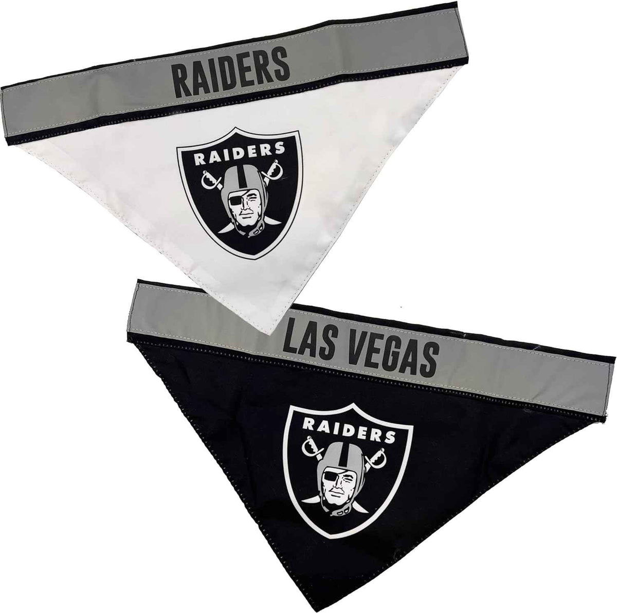 NFL Las Vegas Raiders Reversible Dog Bandana