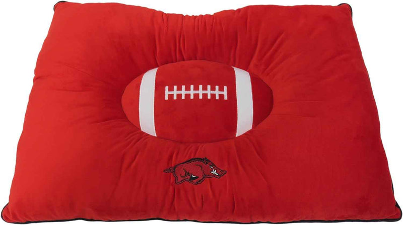 NCAA University of Arkansas Razorbacks Dog Pillow Bed