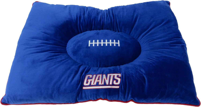 NFL New York Giants Dog Pillow Bed