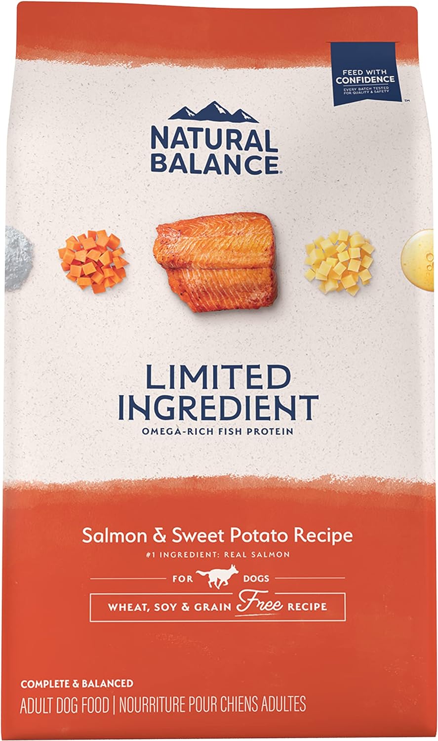 Natural Balance Limited Ingredient Salmon & Sweet Potato Dry Dog Food