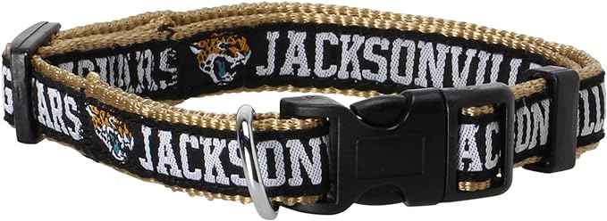 NFL Jacksonville Jaguars Dog Collar