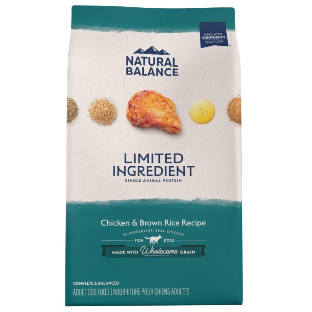 Natural Balance Limited Ingredient Chicken & Brown Rice Dry Dog Food
