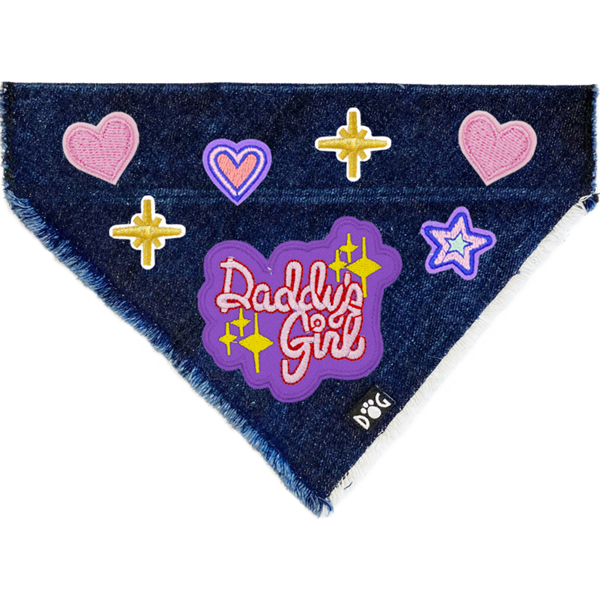 Daddys Girl Denim Bandana