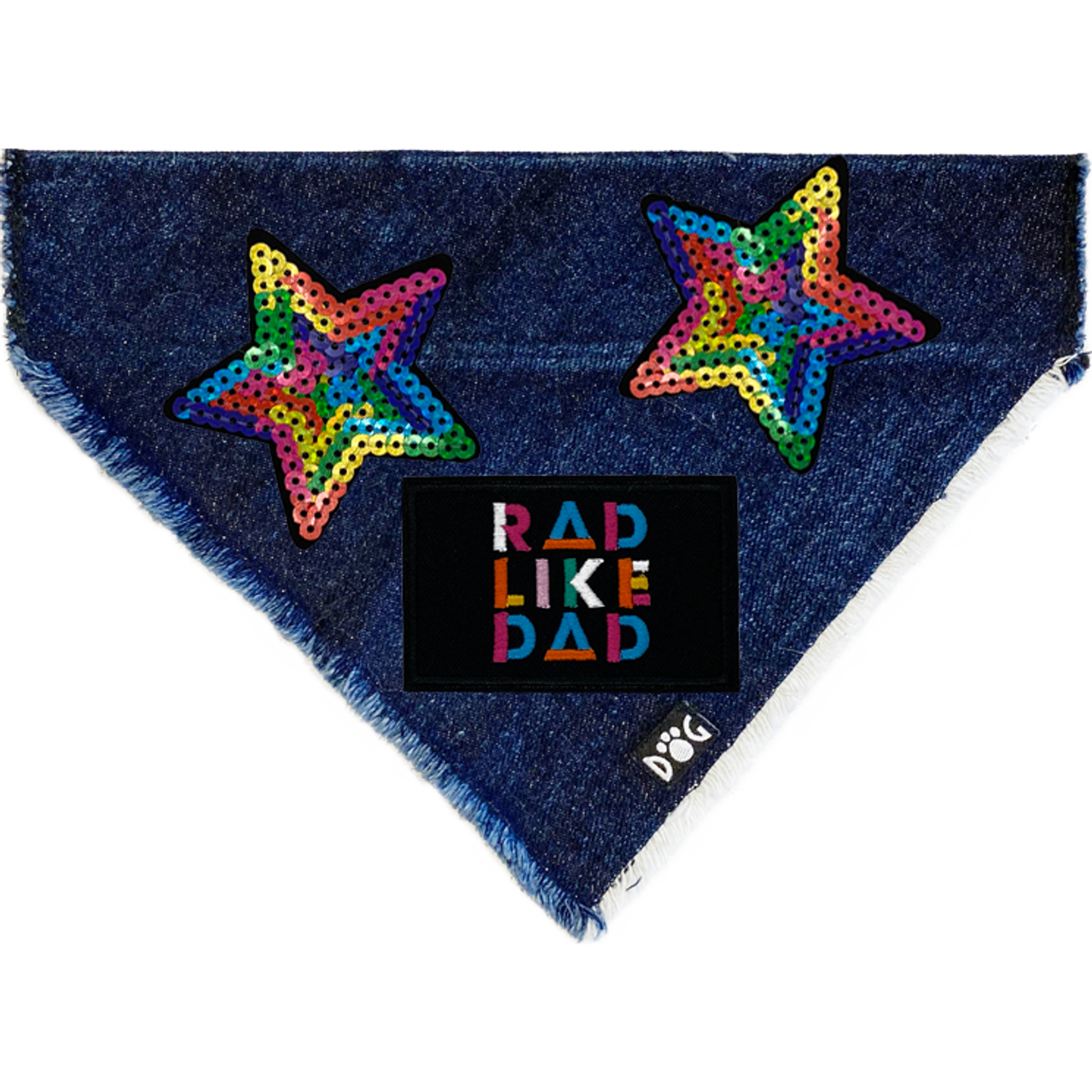 Rad like Dad Denim Bandana