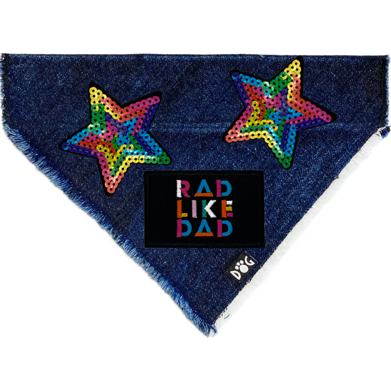 Rad like Dad Denim Bandana