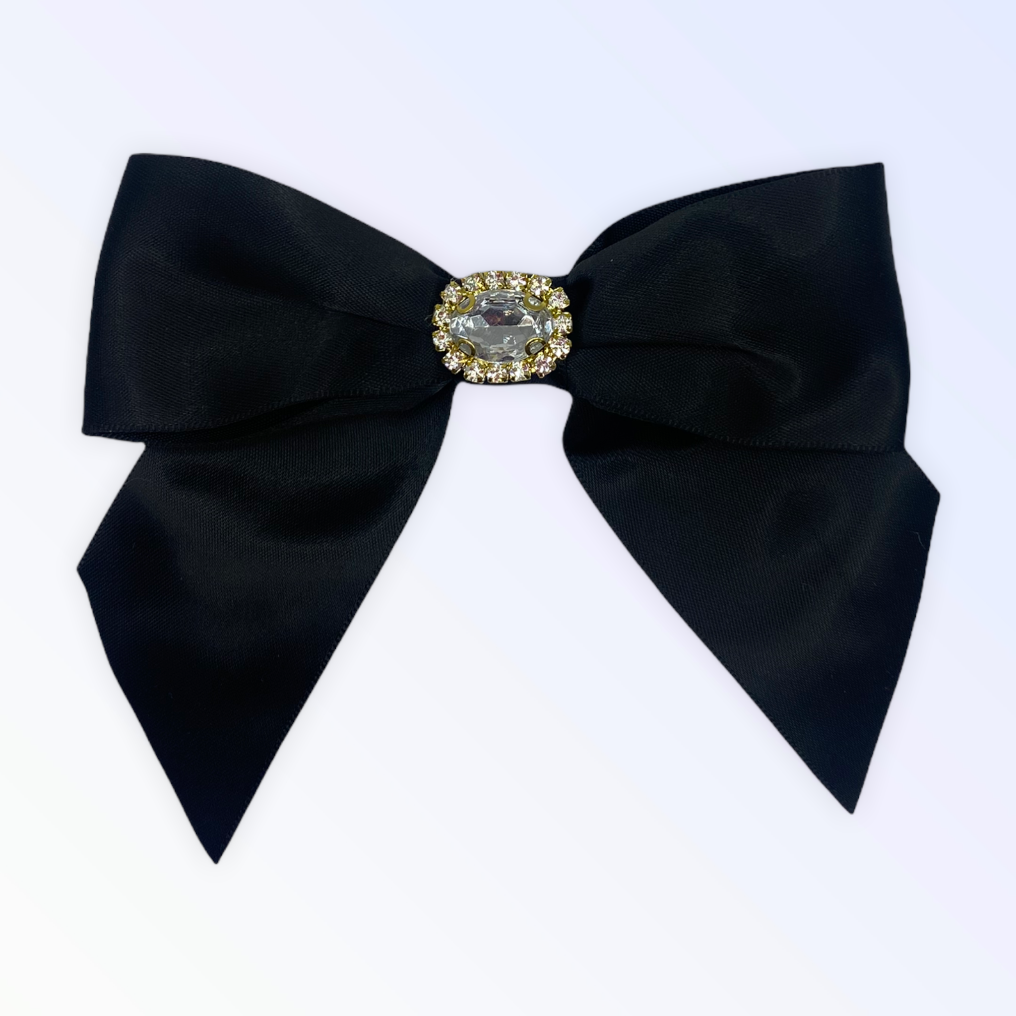 Bark 5th Ave., LLC Luxurious Satin Bows black pet supplies