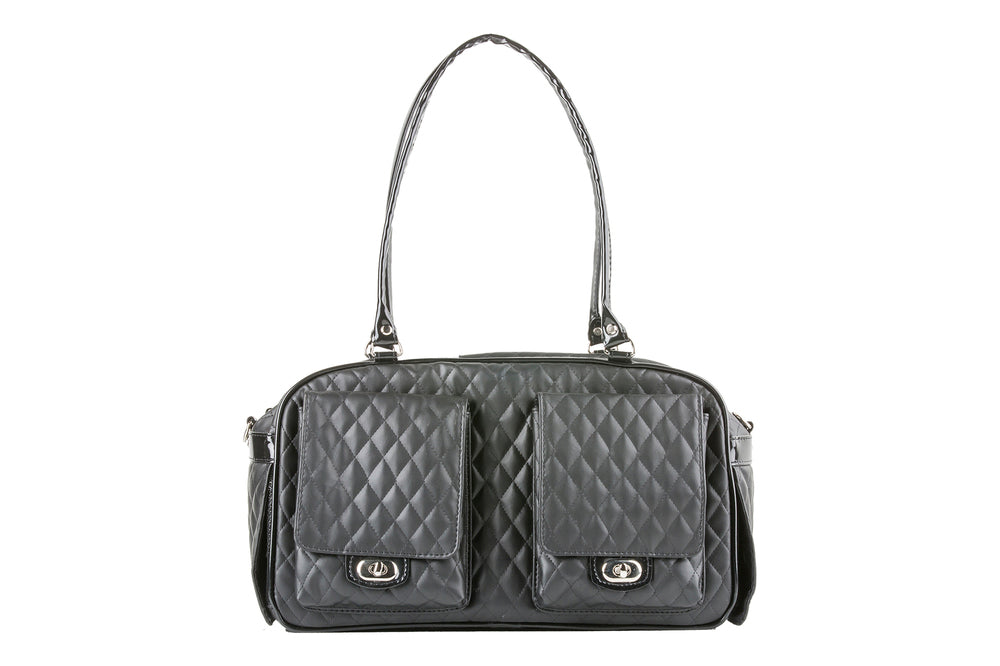 Marlee - Black Quilted